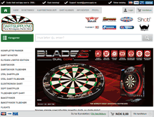 Tablet Screenshot of dartsupply.no